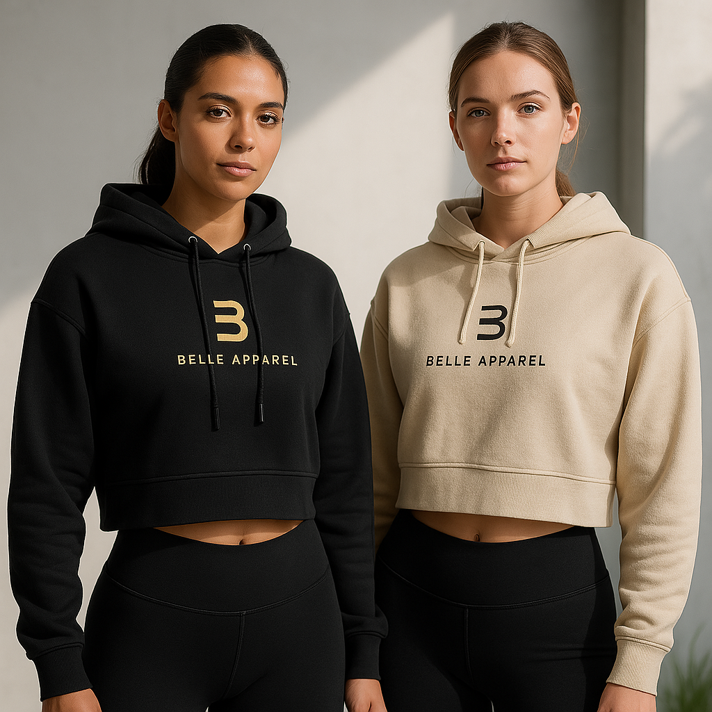 The Luxe Crop Hoodie